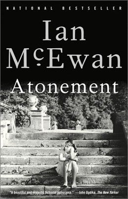 Cover of novel called Atonement