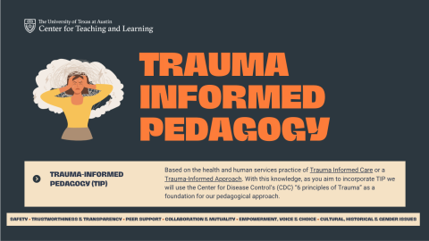 Trauma Informed Pedagogy