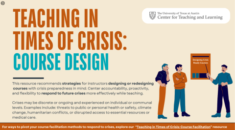 Teaching in Times of Crisis: Course Design Slide Deck