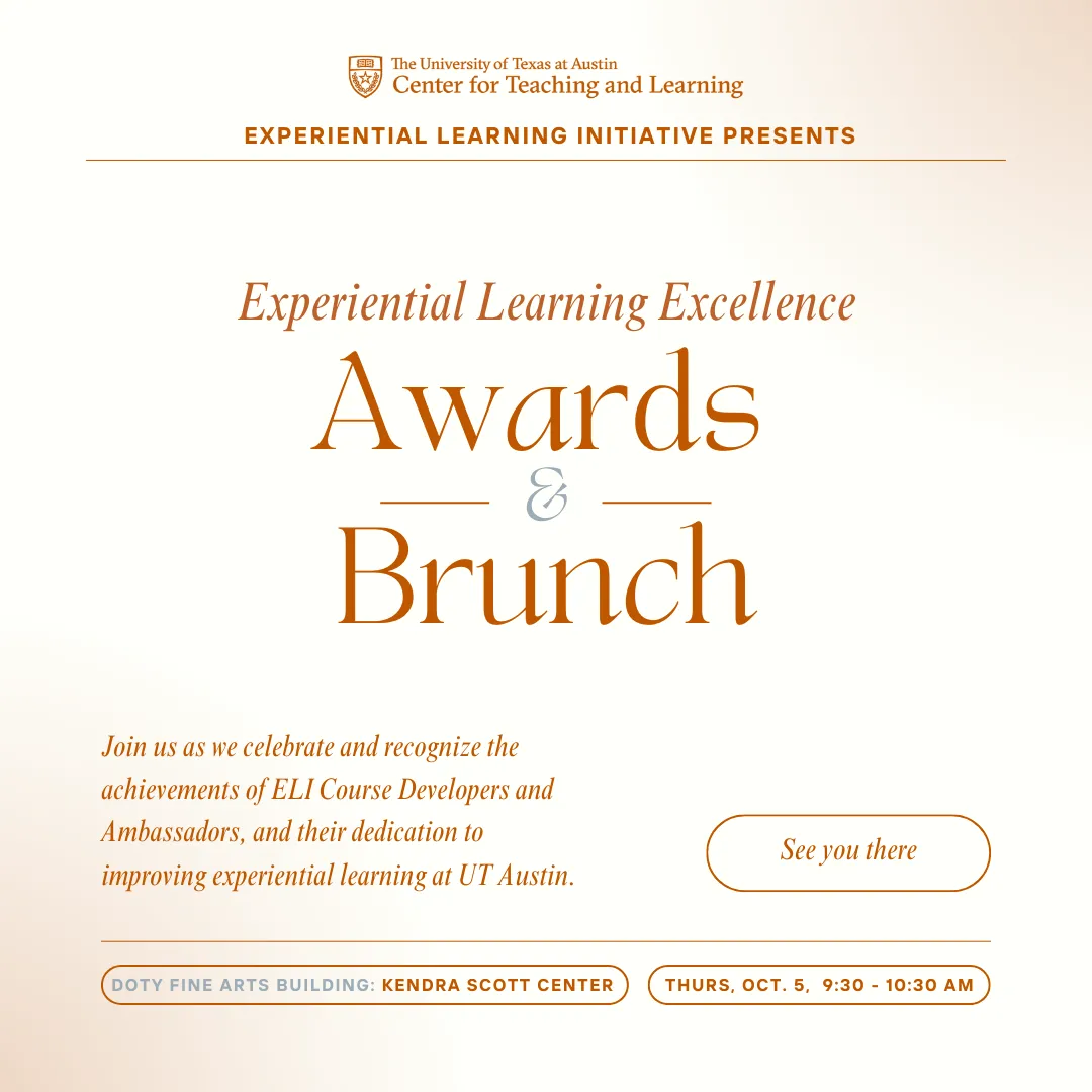 ELI Award and Brunch Flyer