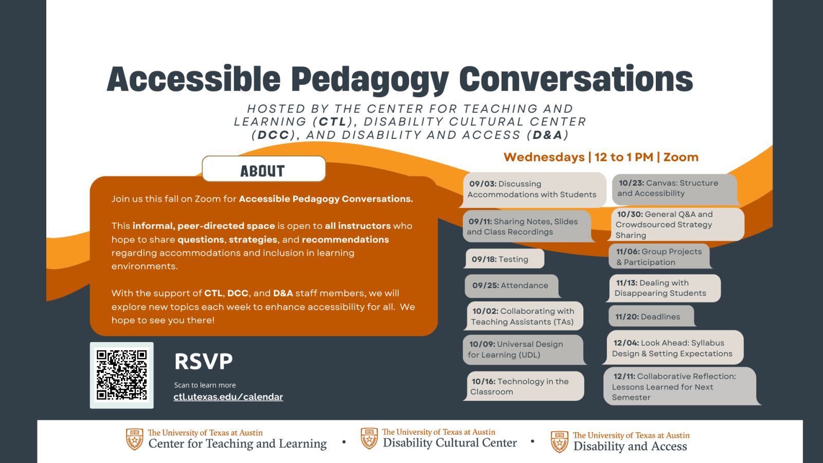 Accessible Pedagogy Conversations g