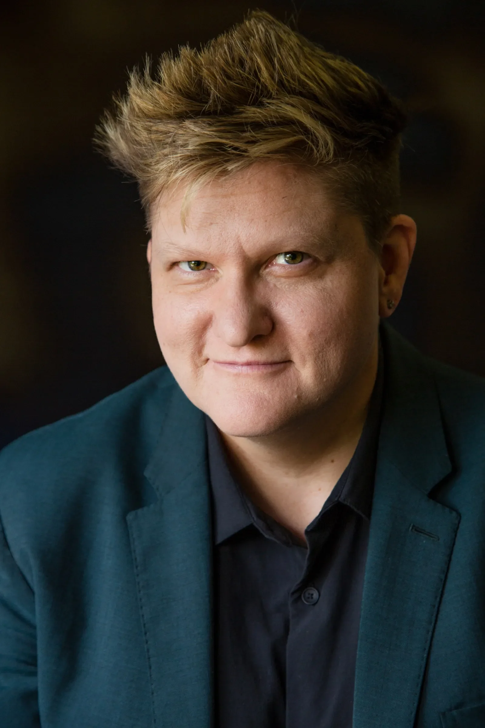 person in suit
