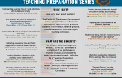 2024 Spring Teaching Preparation Series schedule. Plain text version linked below.
