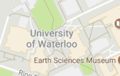 Google Map image of University of Waterloo