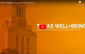 Screen-capture of CMHC's video on well-being in learning environments