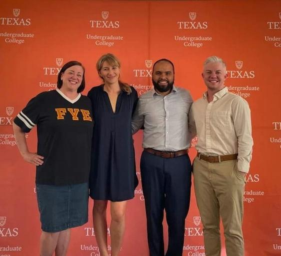 Four teachers smiling for a picture