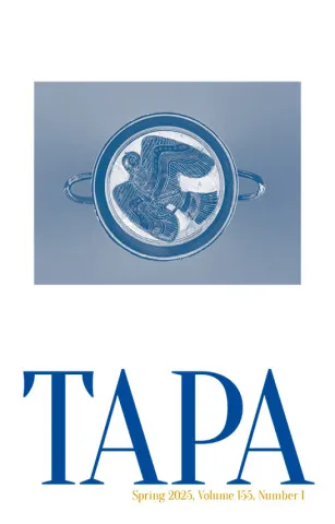 TAPA journal cover