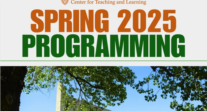 Spring 2025 Programming Flyer 