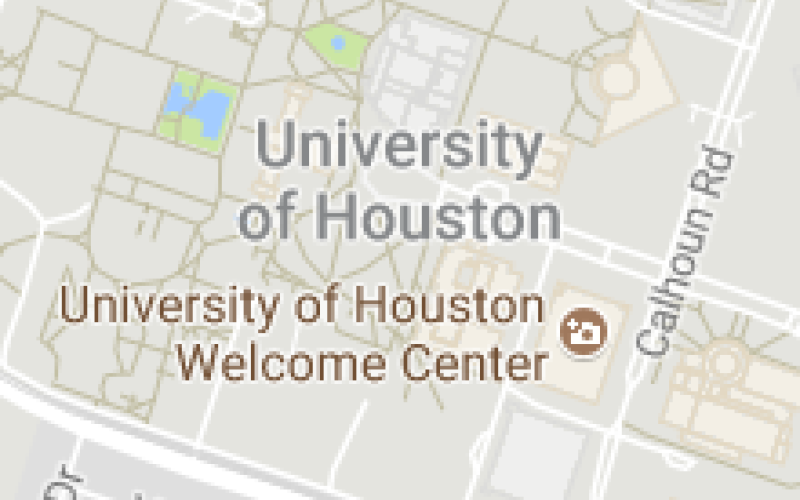 Google Map image of  Univeristy of Houston